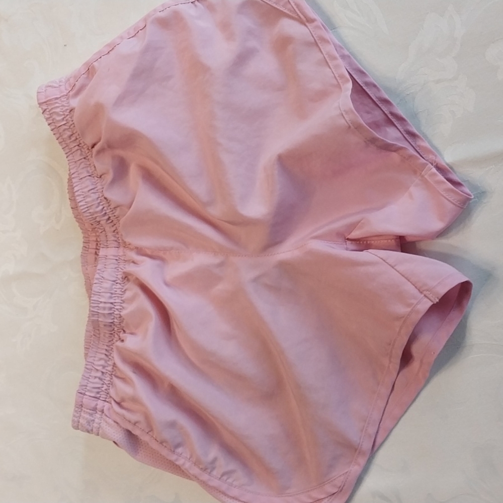 Girls Nike dri-fit pink shorts size M